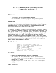 CS 3120 - Programming Language Concepts
