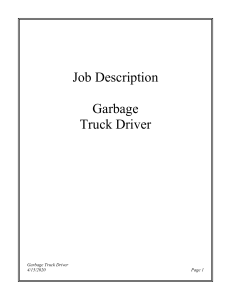 Truck Driver