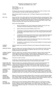05-02-2011 - City Council Minutes (Current)