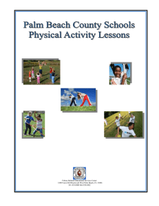 Palm Beach County Schools Physical Activity Lessons