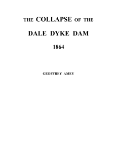 Collapse of the Dale Dyke Dam 1864