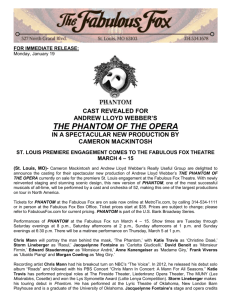 FOR IMMEDIATE RELEASE: Monday, January 19 CAST