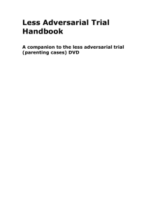 Less Adversarial Trial Handbook