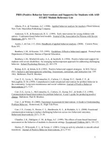 PBIS Module References