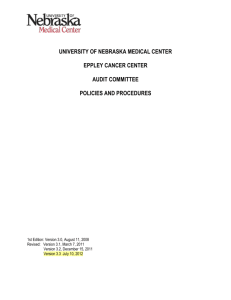 Scientific Review Committee (SRC) Protocol Review and Monitoring