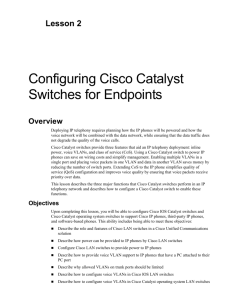 Configuring Cisco Catalyst Switches for Endpoints