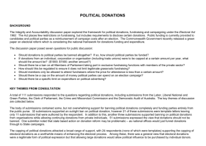 Political donations (, 352 KB)