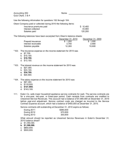 Accounts receivable and bad debts expense