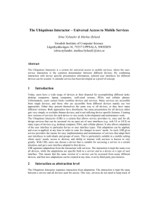 WORD template for HCI International 2003 papers