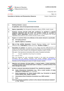 NCAN902-Canada-Proposed Maximum Residue Limit Zoxamide