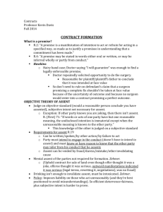 Contracts - NYU School of Law