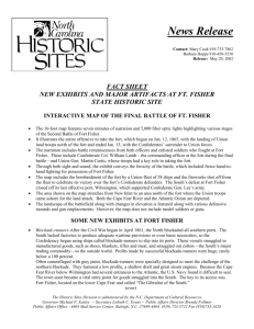 News Release - NC Historic Sites