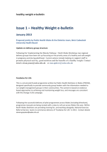 healthy weight e-bulletin