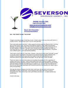 Mar13 Newsletter - Severson Insurance