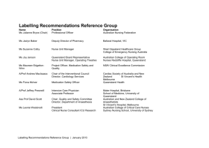 Labelling-Recommendations-Reference-Group
