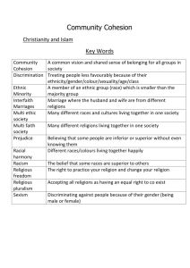 Community Cohesion revision guide
