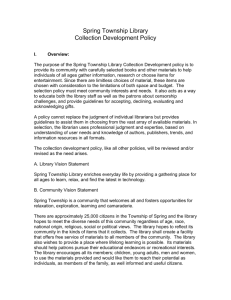 Collection Development Policy - Berks County Public Libraries