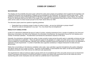 Codes of conduct (, 85 KB)