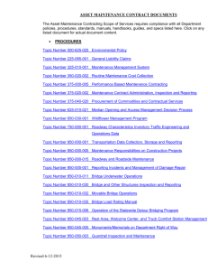 Document List - Florida Department of Transportation
