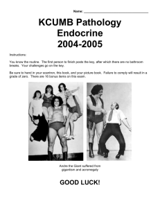 Endocrine, 2004-2005