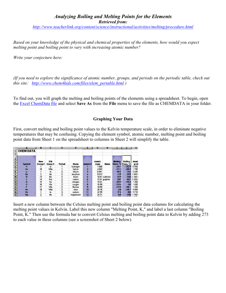 Periodic Table Webquest Worksheet Answers