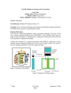Module 25: Hydrogen Purification - Michigan Technological University