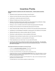 incentive points - Portland Public Schools