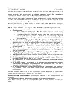 Council Minutes 04-20-2015 - City of Wapakoneta Government