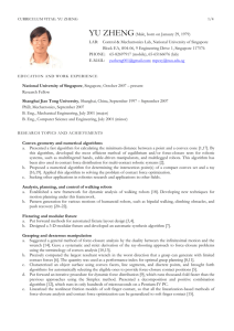 Resume - National University of Singapore