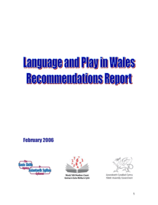 Evaluative Report of Language and Play programmes