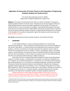 Advances in Engineering Education Revised Submission