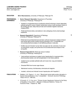 Resume - University of Pittsburgh