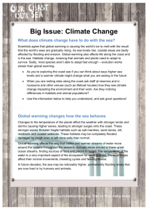 Big Issue - Climate Change