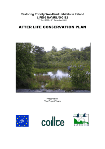 Restoring Priority Woodland Habitats in Ireland