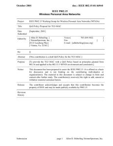 01469r0P802-15_TG3-QoS-Policy-Proposal - IEEE
