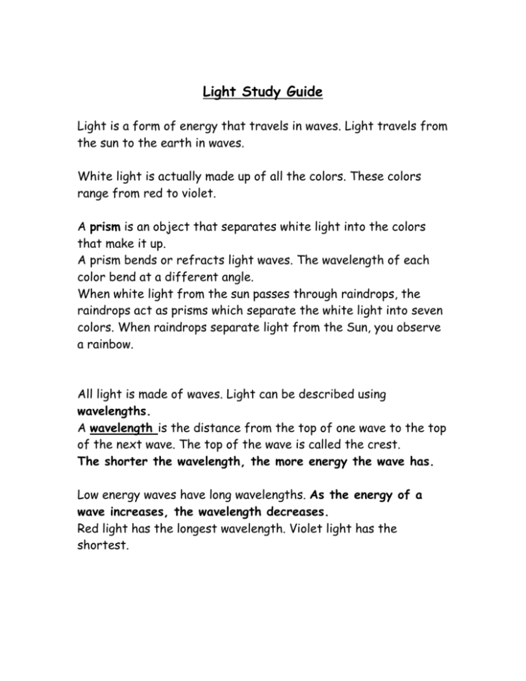 essay topics on light