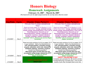 Honors Biology - Athens Academy