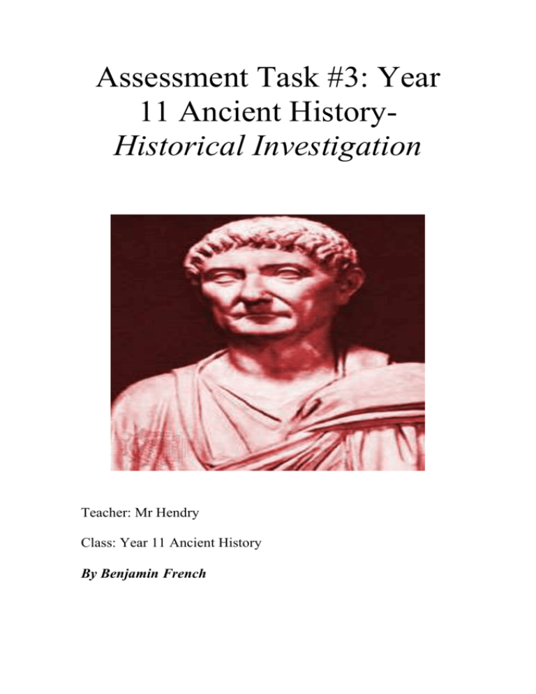 ancient history research essay topics