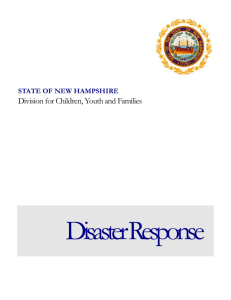 to access the disaster plan from NH!