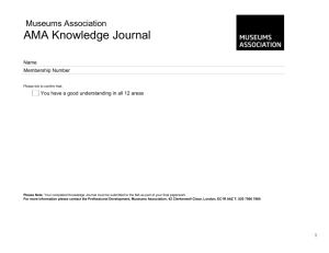 AMA Knowledge Journal (word)