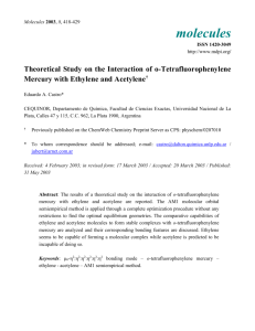 THEORETICAL STUDY ON THE INTERACTION OF o