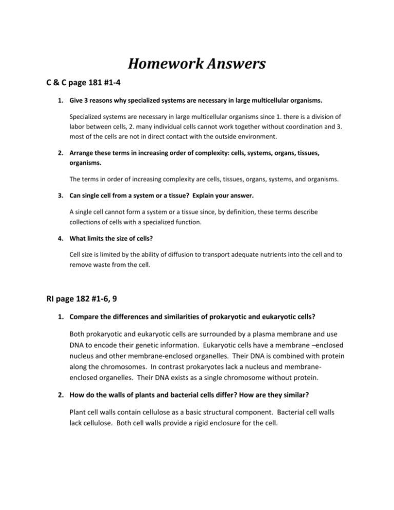 homework homework answers