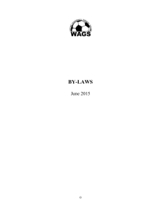 WAGS By-Laws