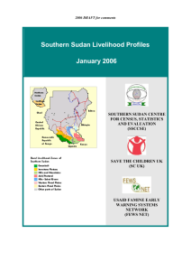 Guidance Notes for Preparing Livelihood Zone Profiles