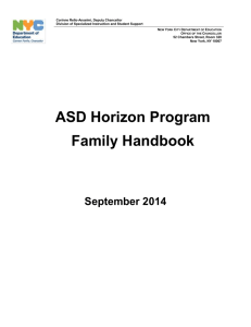 ASD Horizon Program Handbook 2014