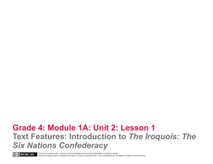 Grade 4 ELA Module 1A, Unit 2, Lesson 1