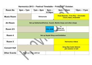 Harmonica 2002 – Festival Timetable – Sat 19th October