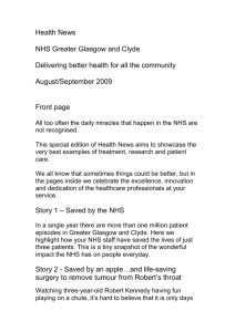 Health News - NHS Greater Glasgow and Clyde