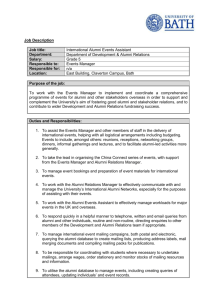 Job Specification - University of Bath