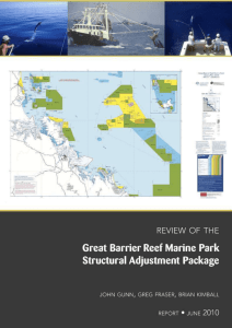 Review of the Great Barrier Reef Marine Park Structural Adjustment